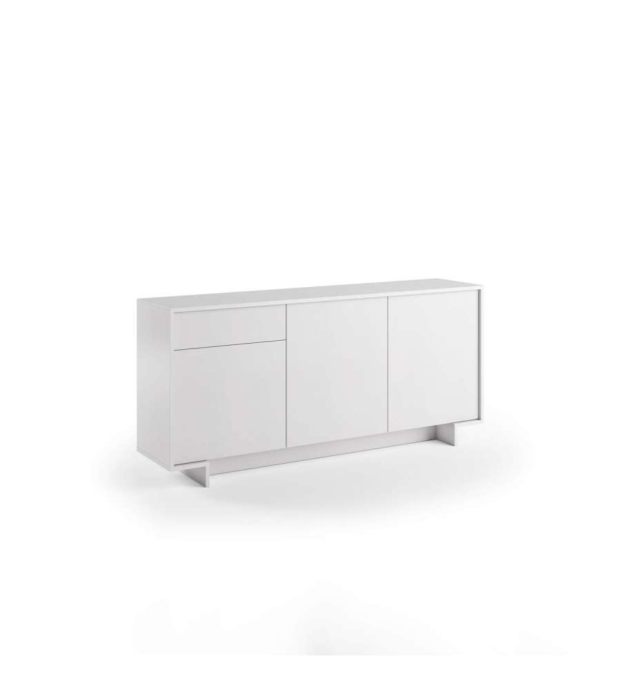 Sideboard 3 doors and white drawer