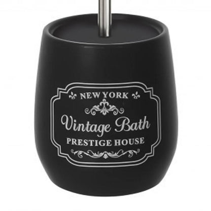 Toilet brush holder New York series black