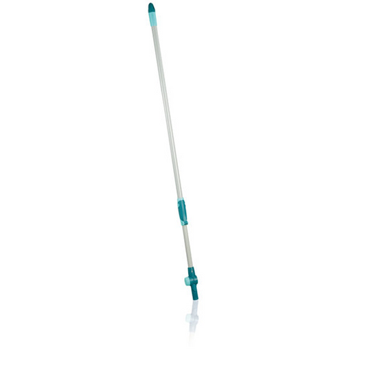 Telescopic steel handle with joint 110 bis 190 cm