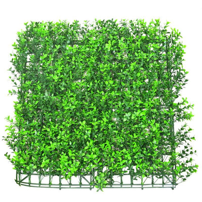 Green boxwood panel 50x50x0.5 cm