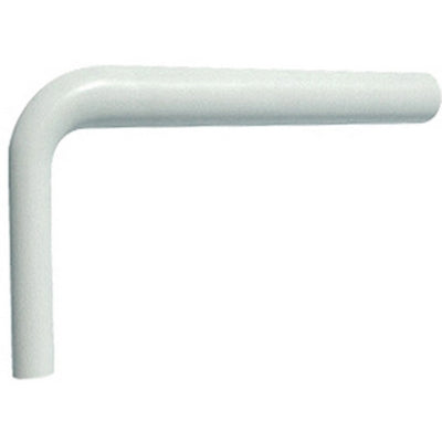 Knapsack waste pipe for 370 mm PVC cistern.