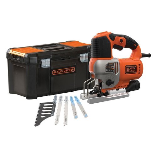 Black & Decker mit Koffer und 5 Stichsägeblättern