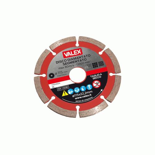 Segmented diamond blade for 115mm angle grinder