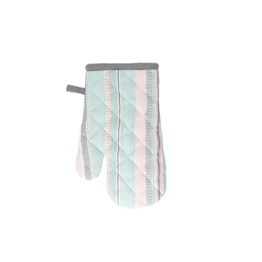 Oven glove 17x27 cm in multicolored cotton