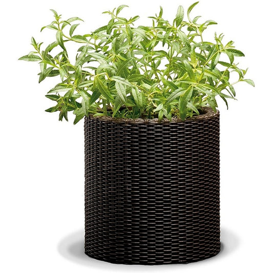 Macetero Cilíndrico para Plantas 27,6x27,6x28,3h cm - 7 litros de Capacidad