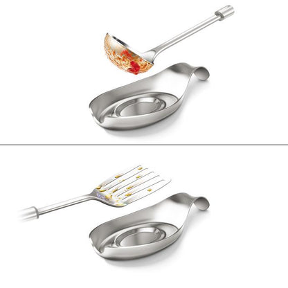 Spoon rest GrandChef in stainless steel