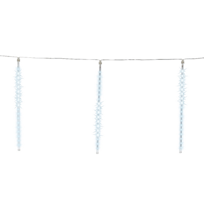 Christmas lights icicle 216 Led 2 meters cold white