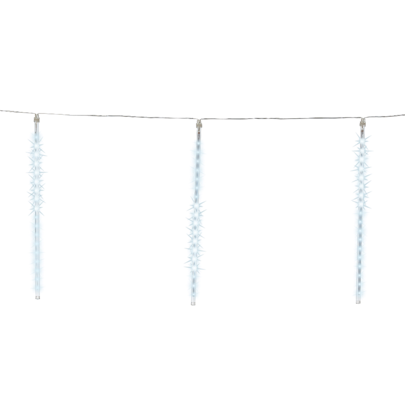 Christmas lights icicle 216 Led 2 meters cold white