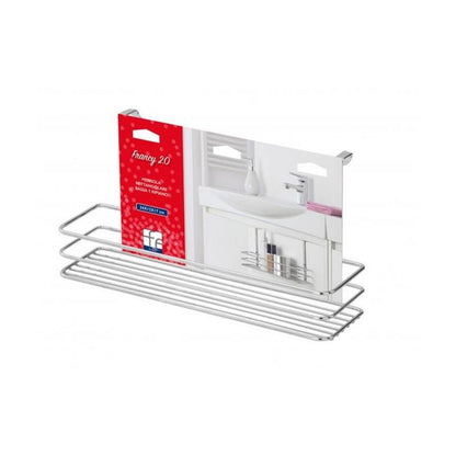 Francy - Low rectangular shelf with hooks: elegance and functionality