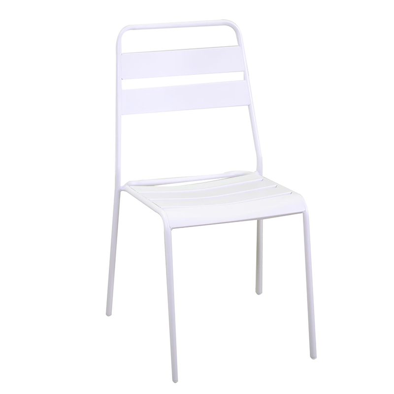 White Rovigo Aluminum Chair