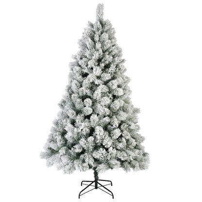 Vancover Christmas tree covered in snow H 210 x Ø132 cm