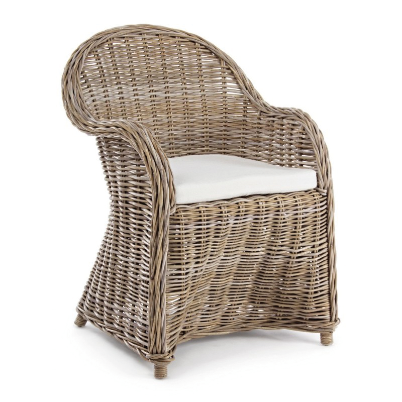 Martin New Natural armchair with cushion