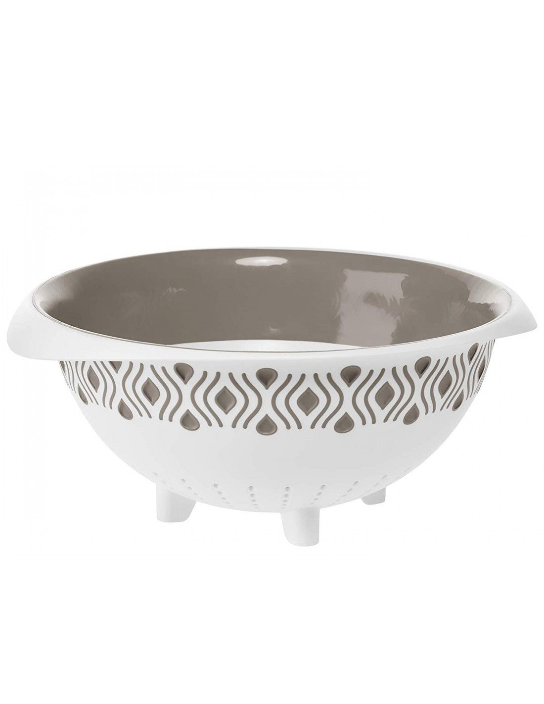 Tosca Colander 28x13cm White/Dove Gray 55250 Stefanplast