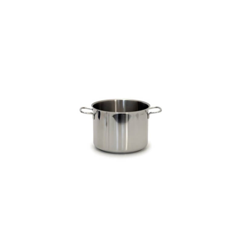 18cm stainless steel saucepan with 2 Gnali handles