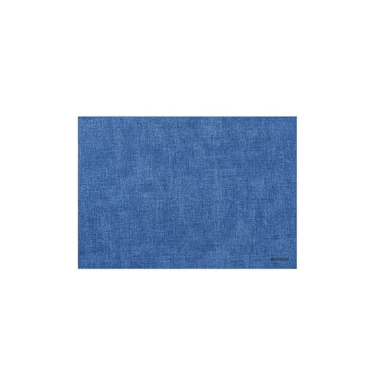 Mantel individual de mesa de doble cara, color azul claro