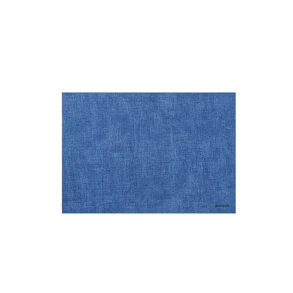 Double-sided table placemat, light blue color