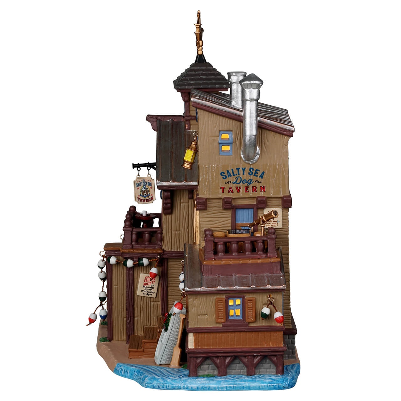 Lemax The Salty Sea Dog Tavern B/O Led - The Salty Sea Dog Tavern B/O Led for Christmas village