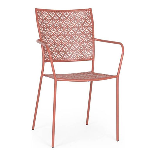 Lizette Bitter Stackable Outdoor Chair With Armrests