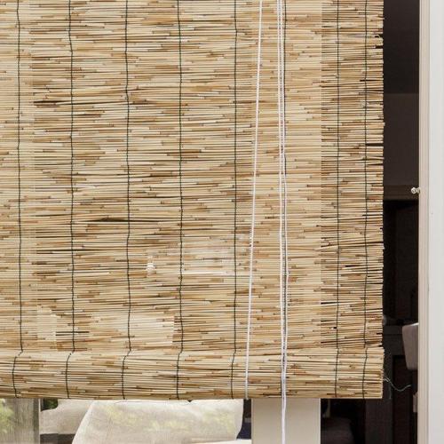 Arella bamboo shading mat with pulley for windows 90x180 cm