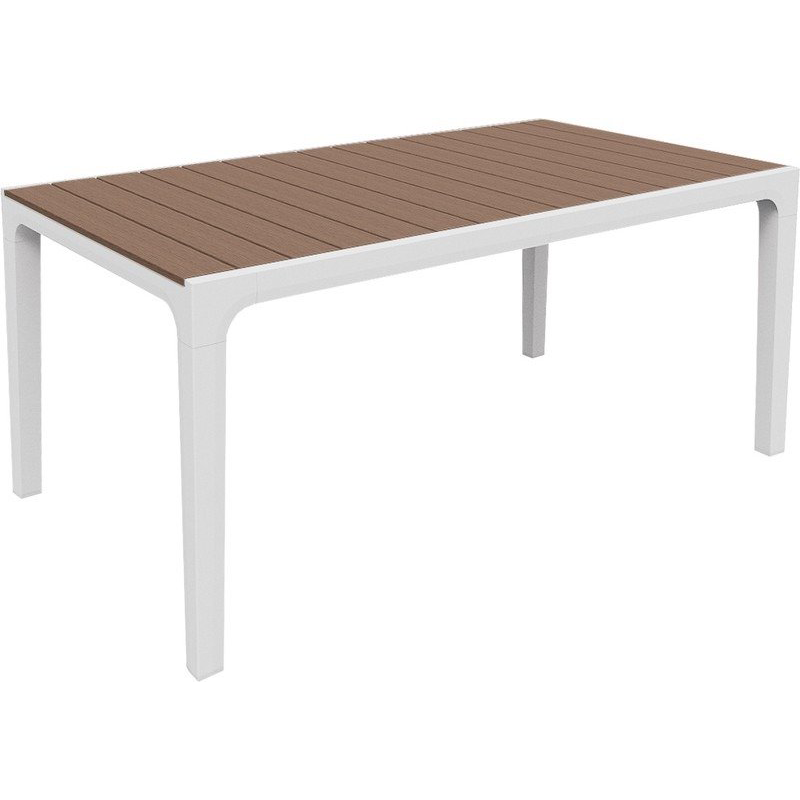 Keter table Harmony white - capuvvino 160x90 cm