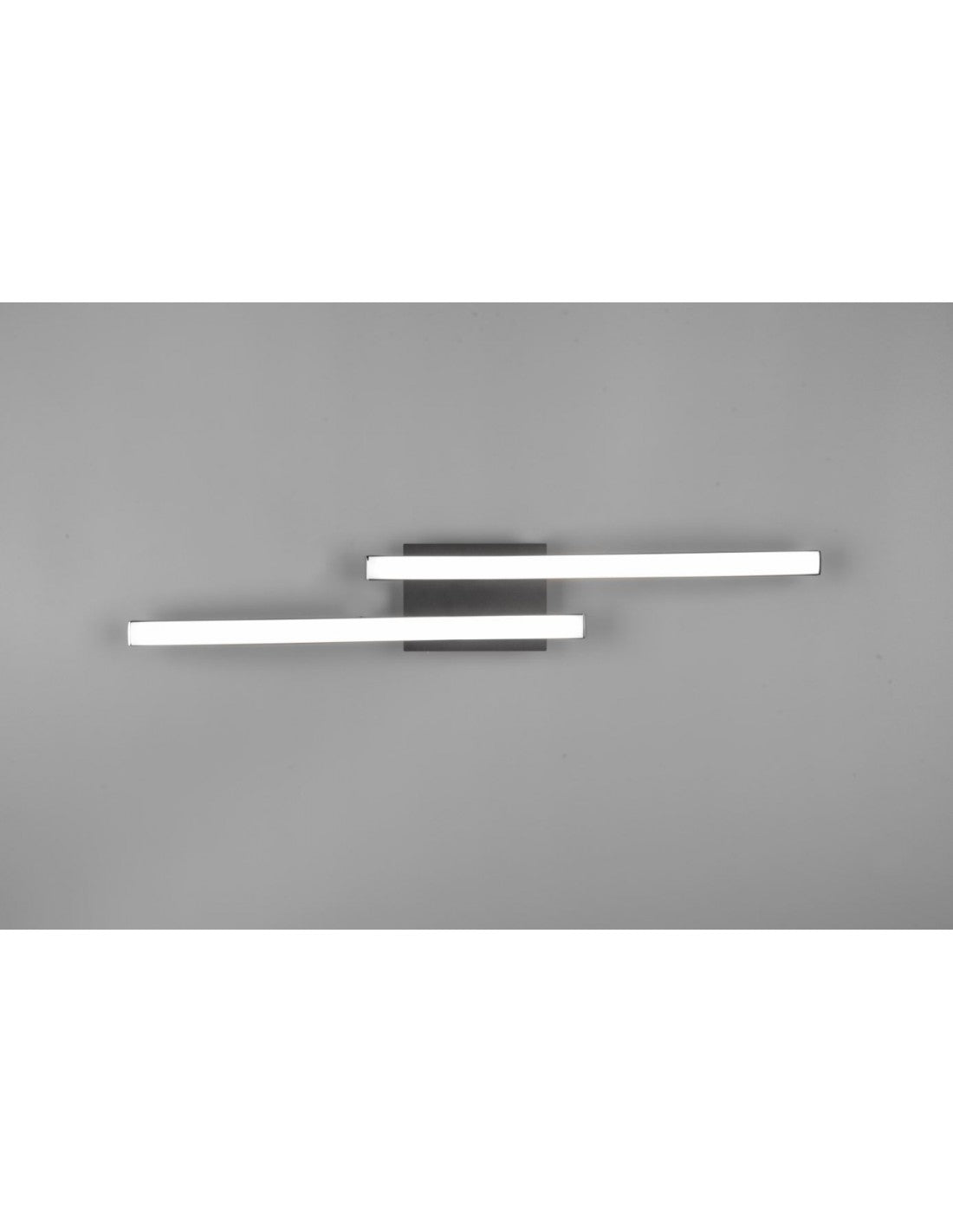 Deckenleuchte Design Double Rod Led 4000k Route Black Trio Lighting