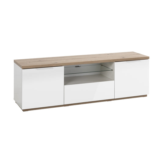 Mueble TV Mundi de 2 puertas y 1 abatible