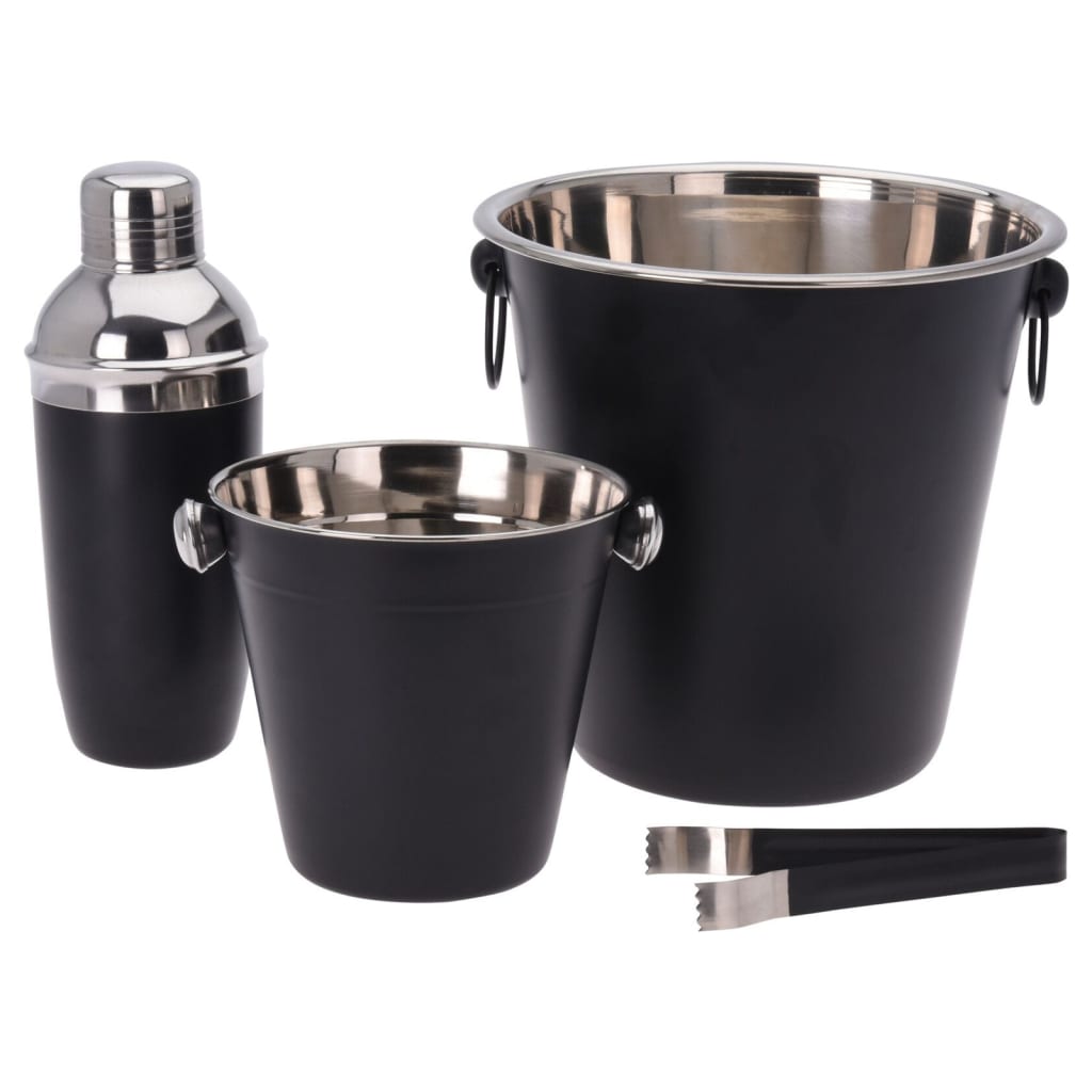 Cocktail service 4 pcs stainless steel