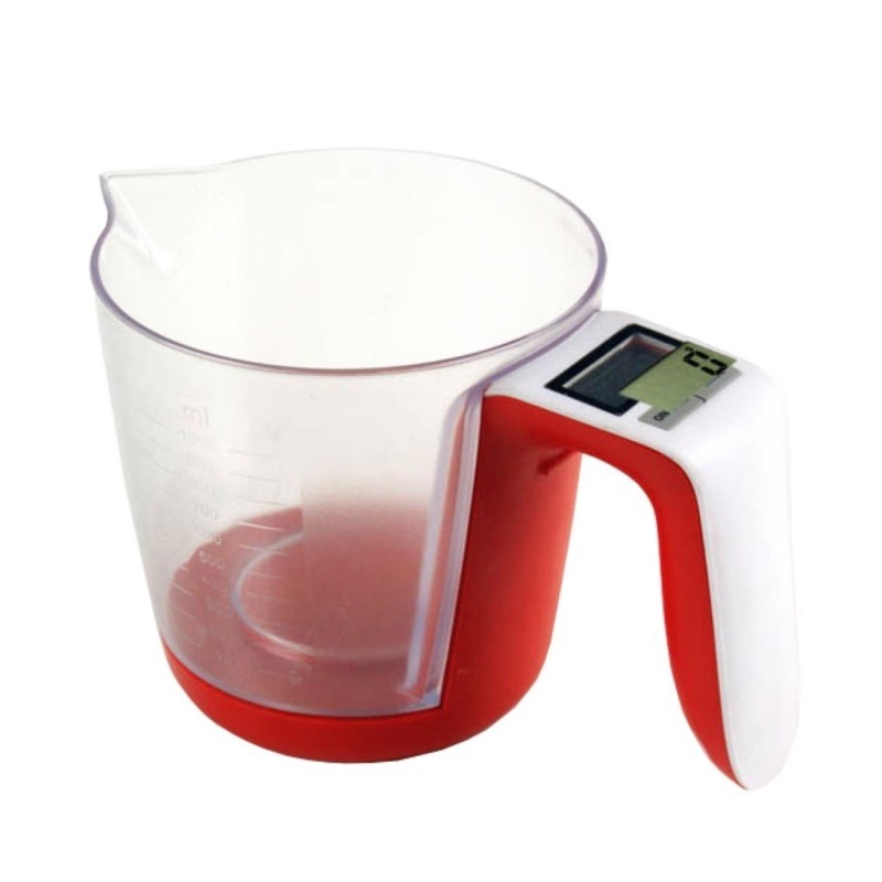 Liquid scale with LCD display 3kg with graduated jug