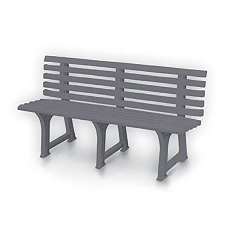 Isotta anthracite resin bench