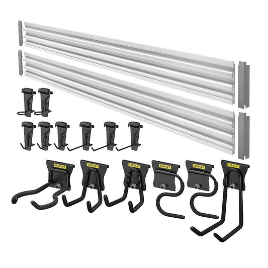 Track Wall Stanley 20 Piece Tool Organizer Kit