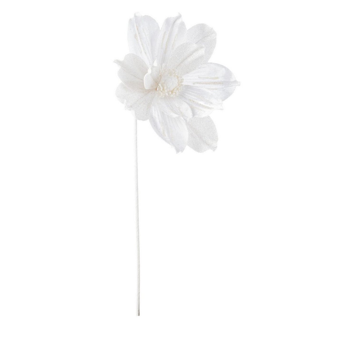 White Magnolia for Christmas decoration h50 cm