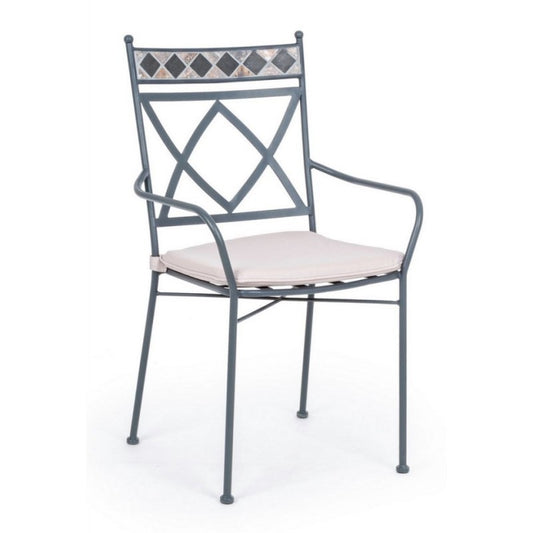 Berkley Outdoor Metal Chair