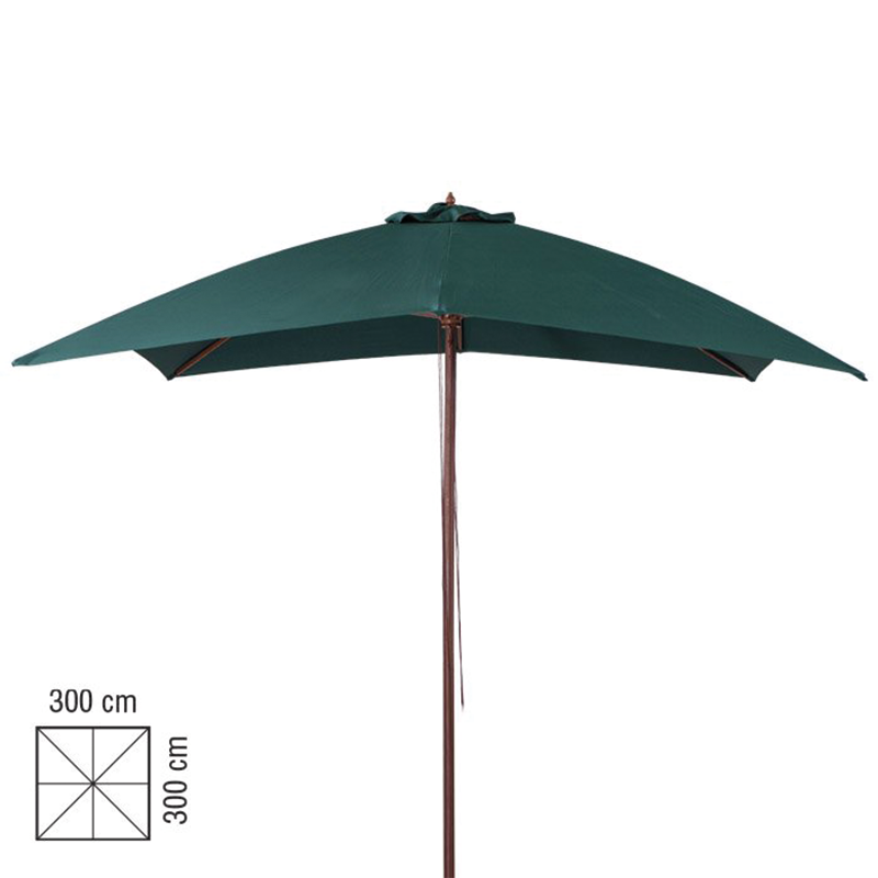 3 x 3 wooden umbrella