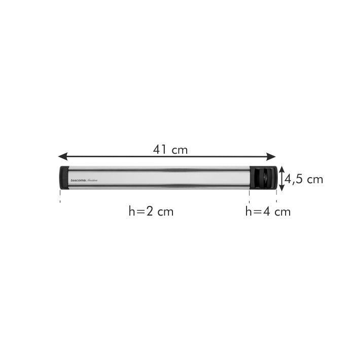 Magnetischer Messerhalter President mit Spitzer