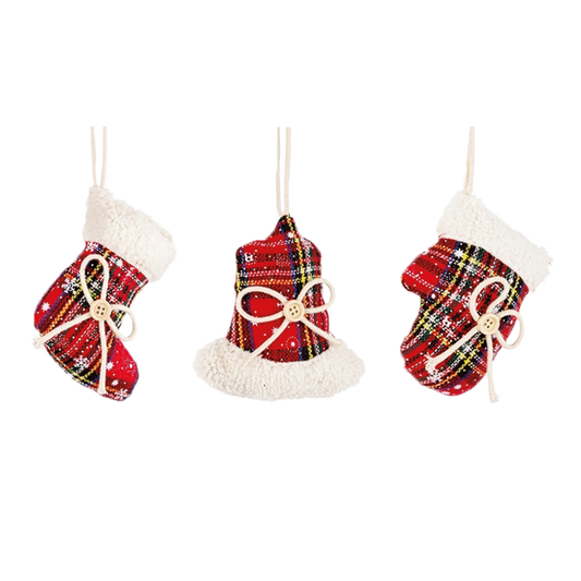 Assorted scottish pendant H12 cm