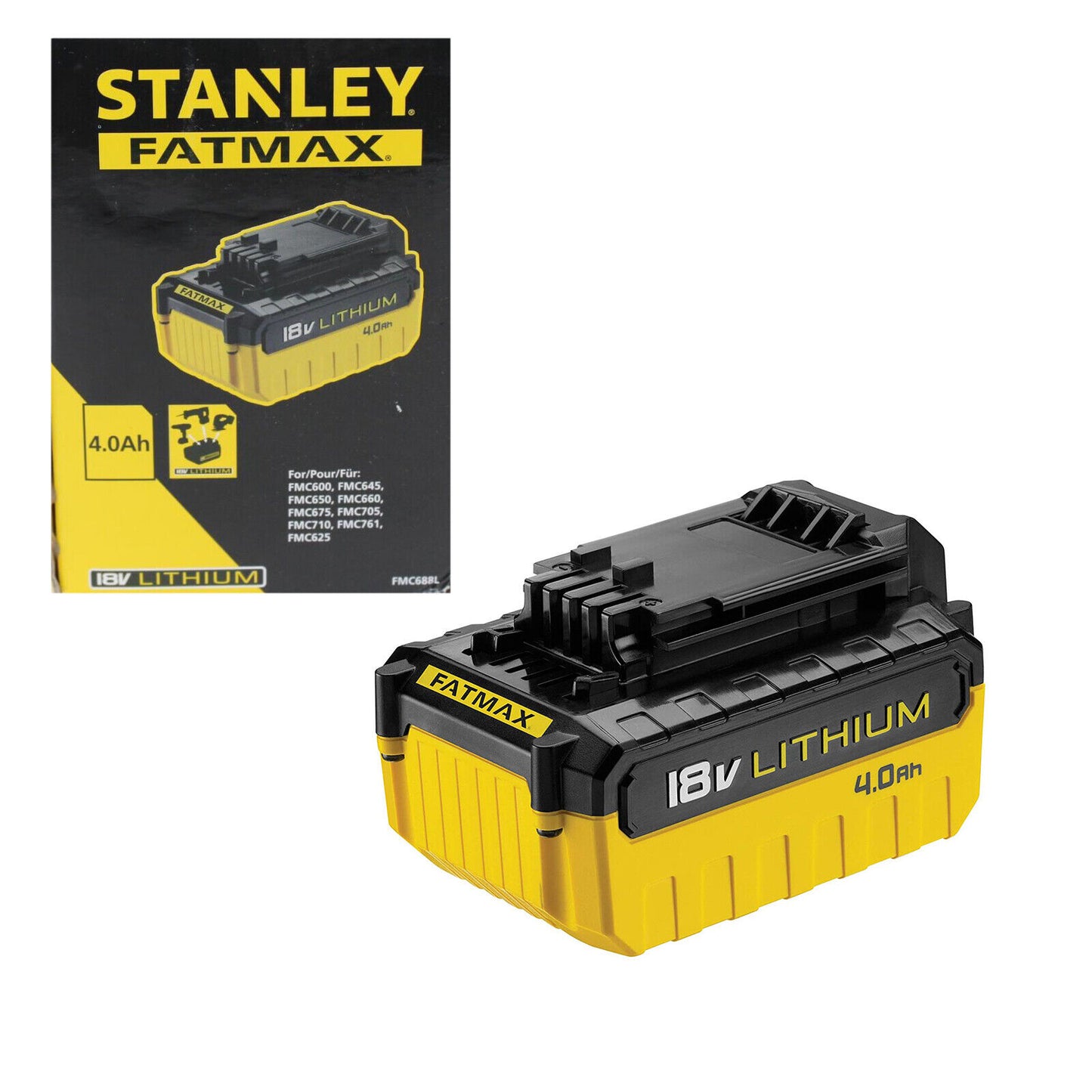 Lithium Battery 18V 4.0 Ah Fatmax Stanley