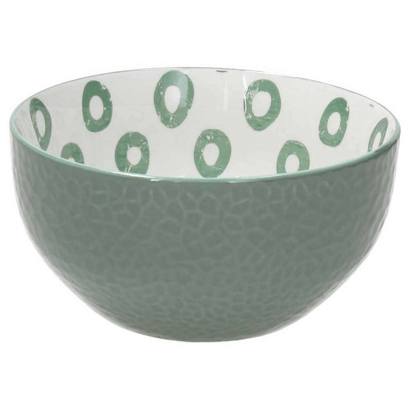 640 cc Dodi bowl in green porcelain