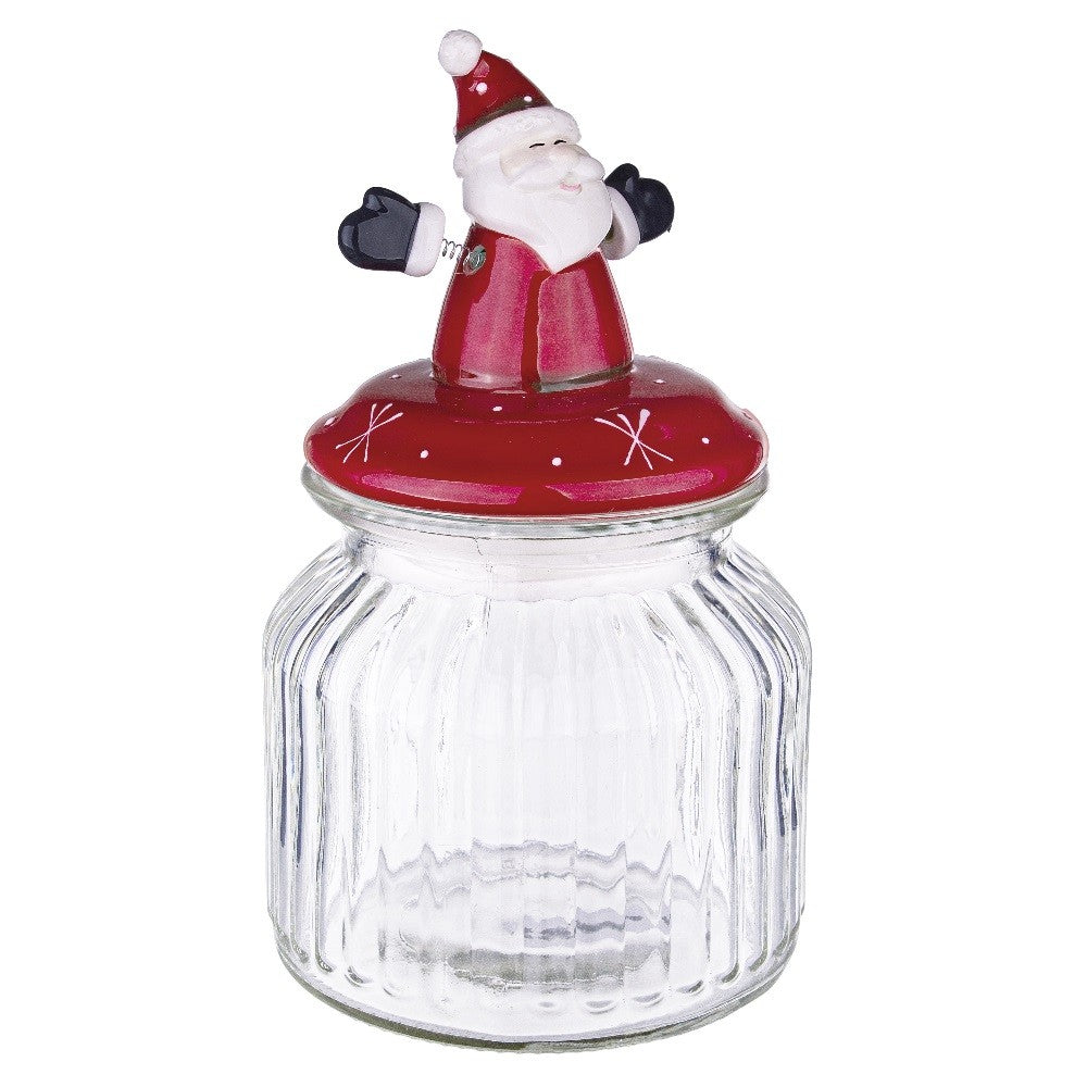 Bizzotto Christmas Santa jar