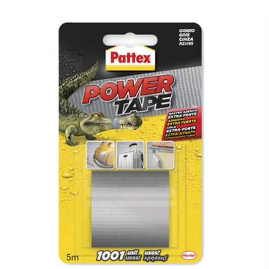 High Resistance Power Tape Pattex Gray Mm 50 Ml 5