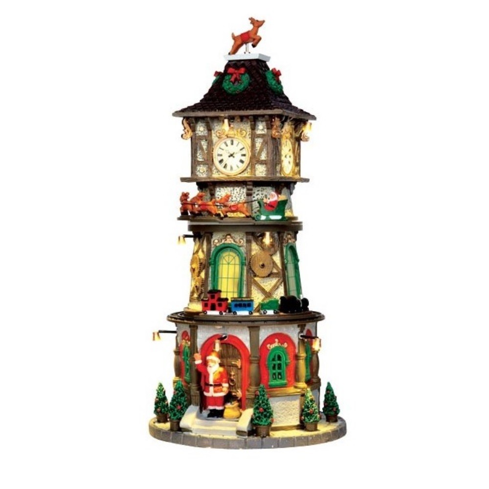 Campanario de Navidad Torre del Reloj de Navidad Lemax