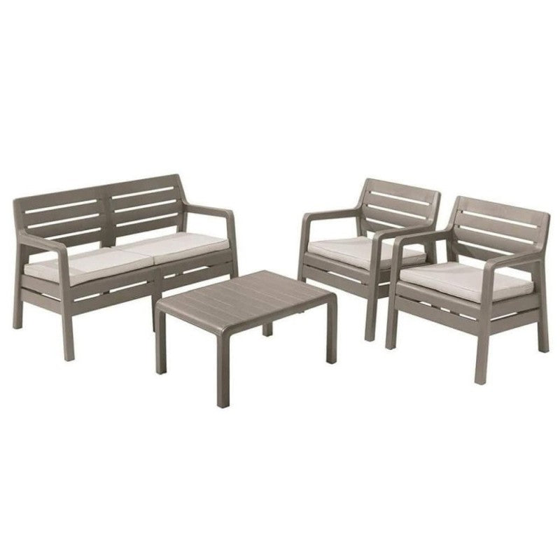 Delano garden set 4 pcs Cappuccino