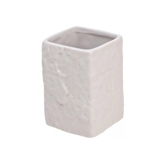 Toothbrush holder from the white Petra series