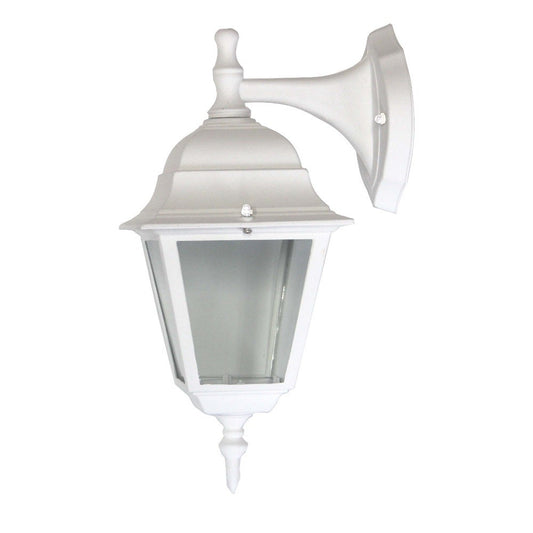 Farol de exterior Eolo Down en color blanco