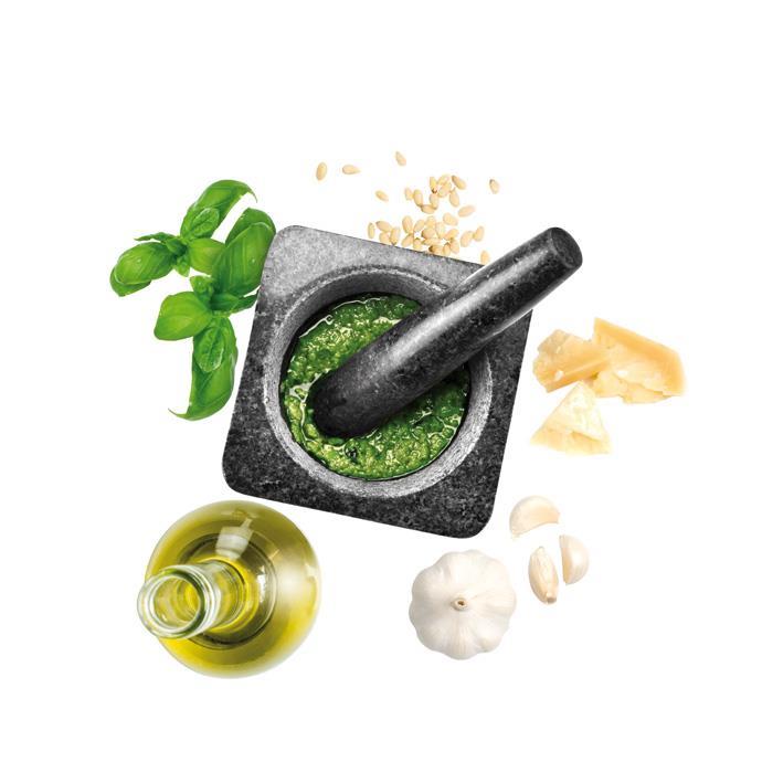 Granite President Mortar and Pestle