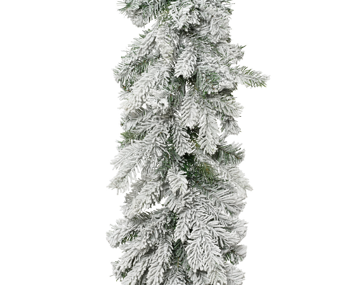 Snowy Indoor Garland L 270 x W 4 x H 8 cm