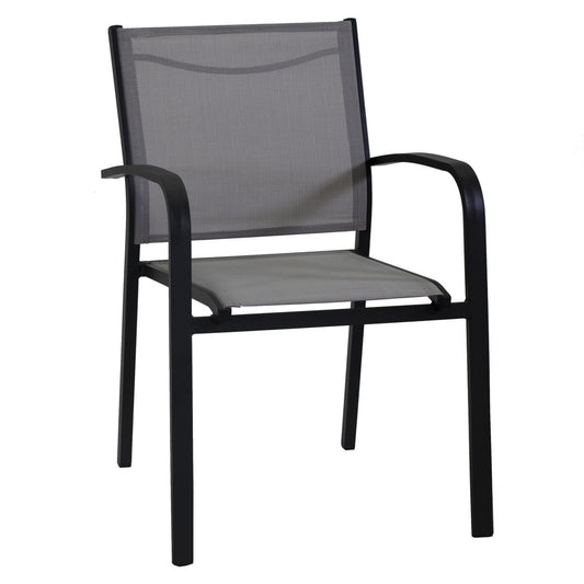 Sullivan Stackable Aluminum Chair Anthracite