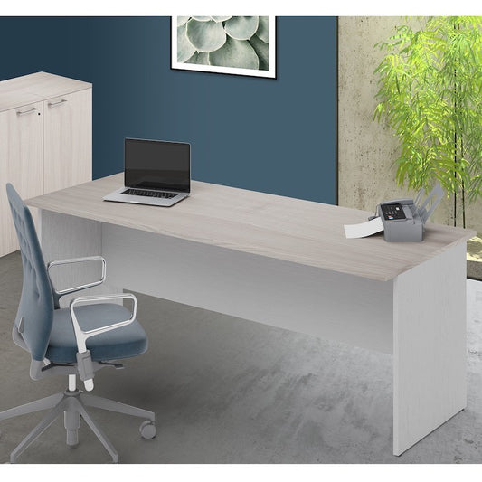 Office desk in elm color 180 x 80 x H 74 cm