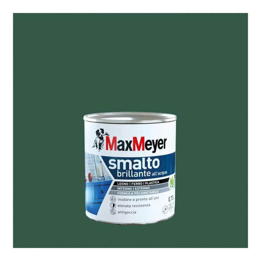 Brilliant green water-based enamel 0.75lt