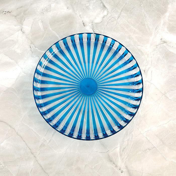 Turquoise Guzzini Dolcevita round tray