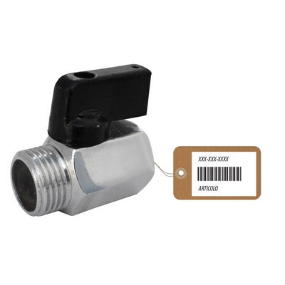 MF miniature ball valve for F-BRICO pipes